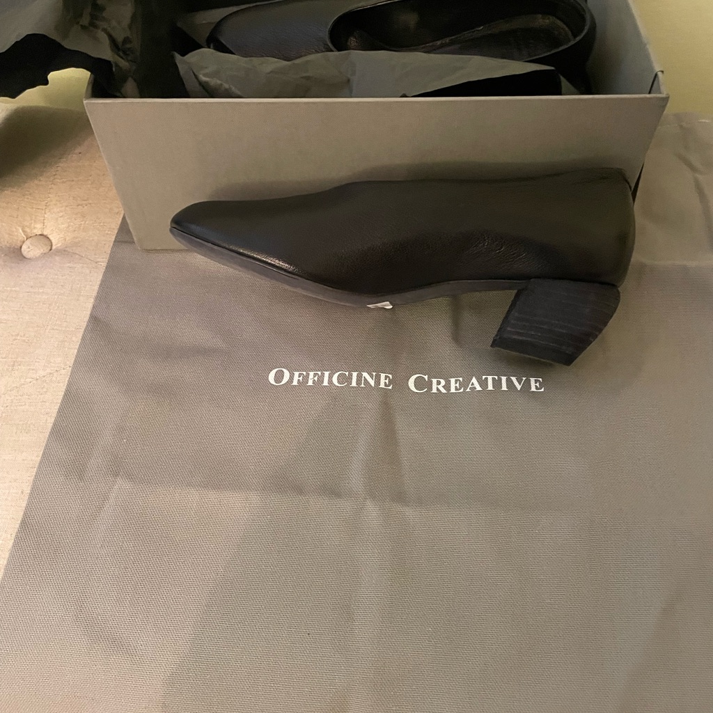 Officine Creative Black Heeled Boots